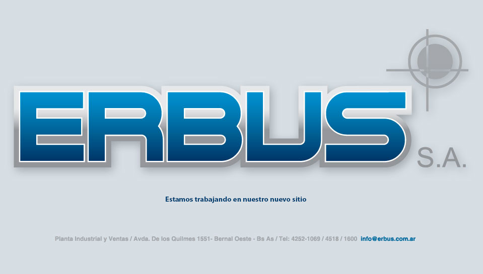 ERBUS S.A :: Sitio en construcción :: 4252 - 1069